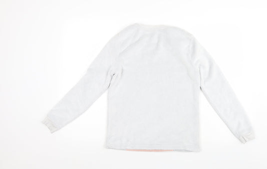 George Girls Grey   Pullover Sweatshirt Size 13-14 Years