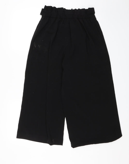 Zara Womens Black   Trousers  Size S L21 in
