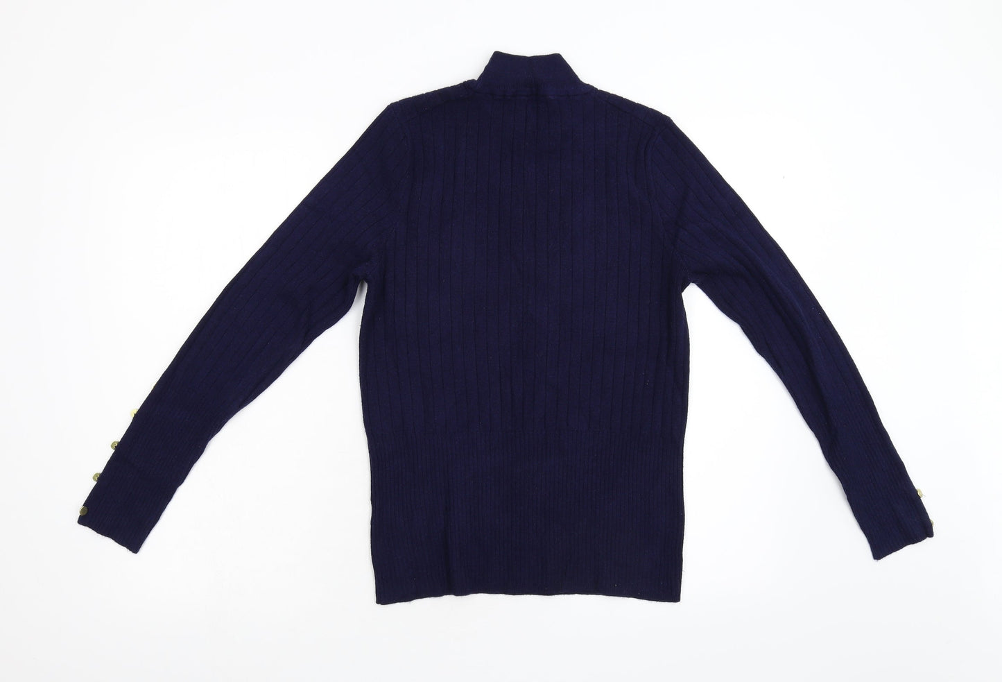 Per Una Womens Blue  Knit Pullover Jumper Size S