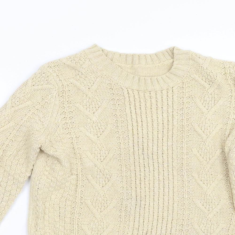 Preworn Womens Beige   Pullover Jumper Size M