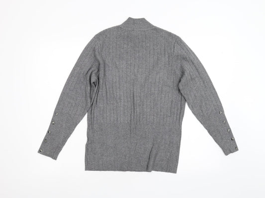 M&S Womens Grey   Pullover Jumper Size 14