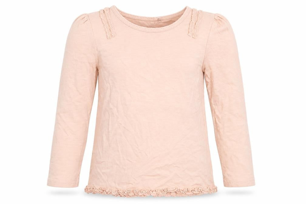 George Girls Orange   Basic T-Shirt Size 5-6 Years