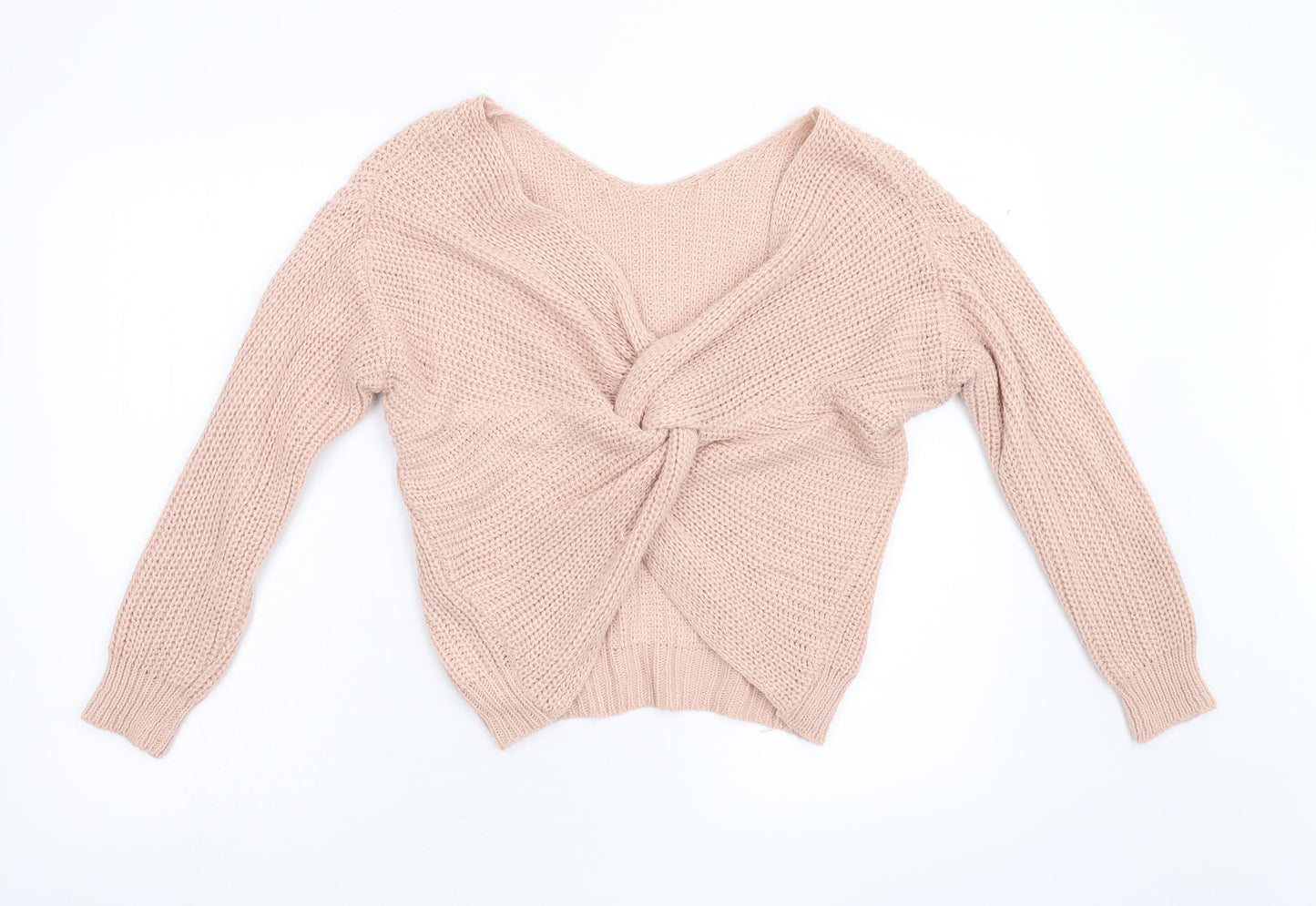 Preworn Womens Pink   Pullover Jumper Size M