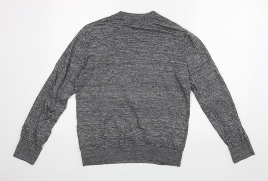 H&M Womens Grey   Pullover Jumper Size M