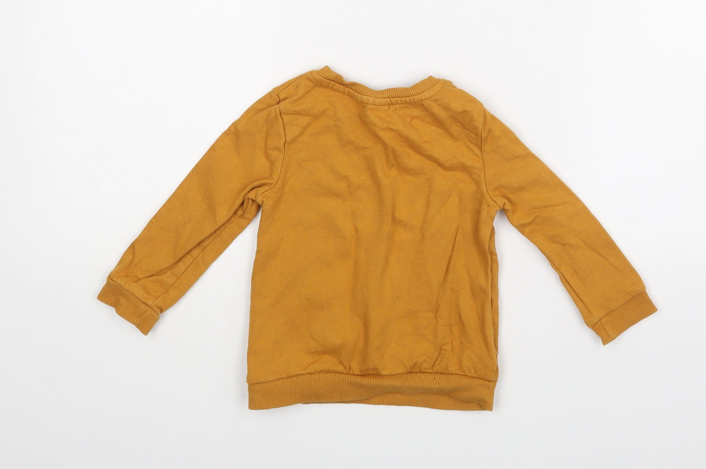 So Cute Boys Yellow   Pullover Jumper Size 12-18 Months
