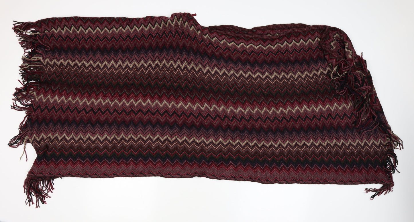 Preworn Womens Red    Shawl/Wrap