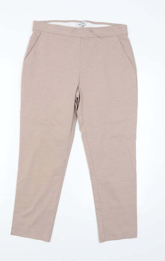 Preview Womens Beige   Jegging Trousers Size 12 L24 in