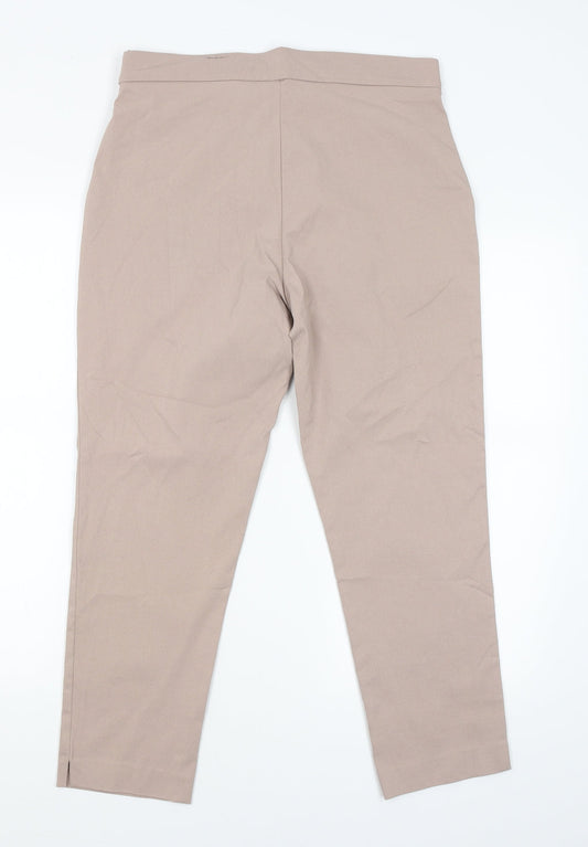 Preview Womens Beige   Jegging Trousers Size 12 L24 in