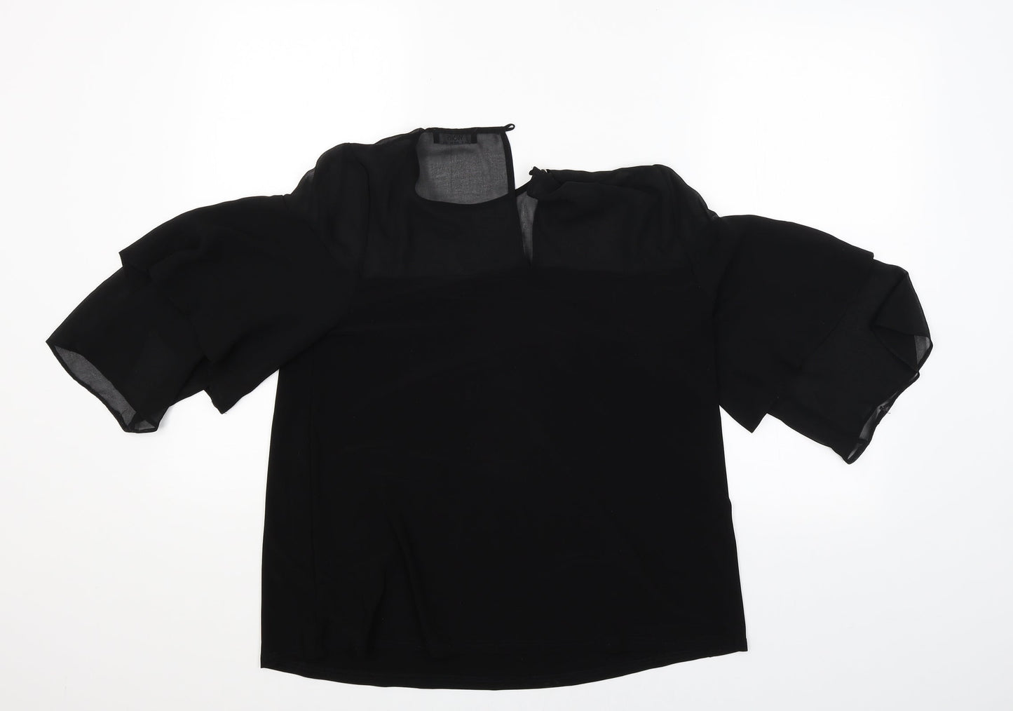 Wallis Womens Black   Basic Blouse Size 12