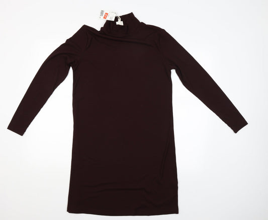 H&M Womens Red   Pullover Jumper Size M