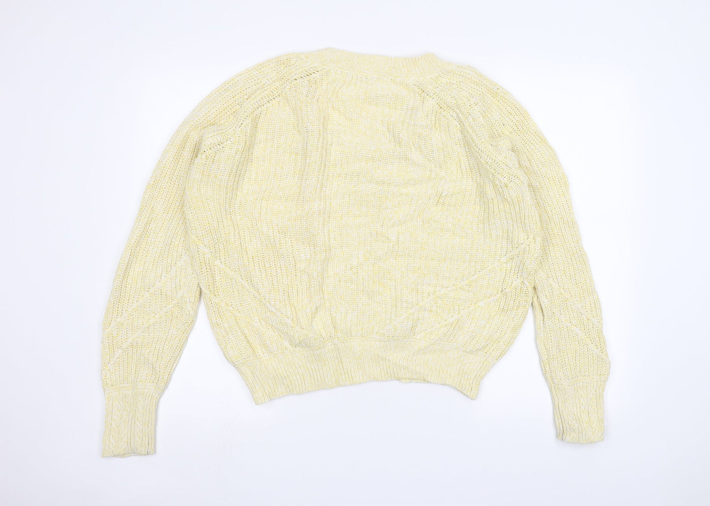 NEXT Womens Yellow   Pullover Jumper Size M