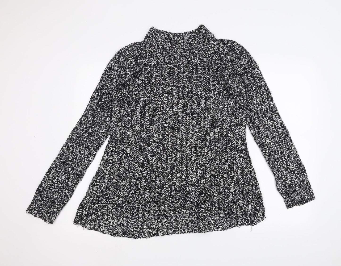 H&M Womens Black   Pullover Jumper Size S
