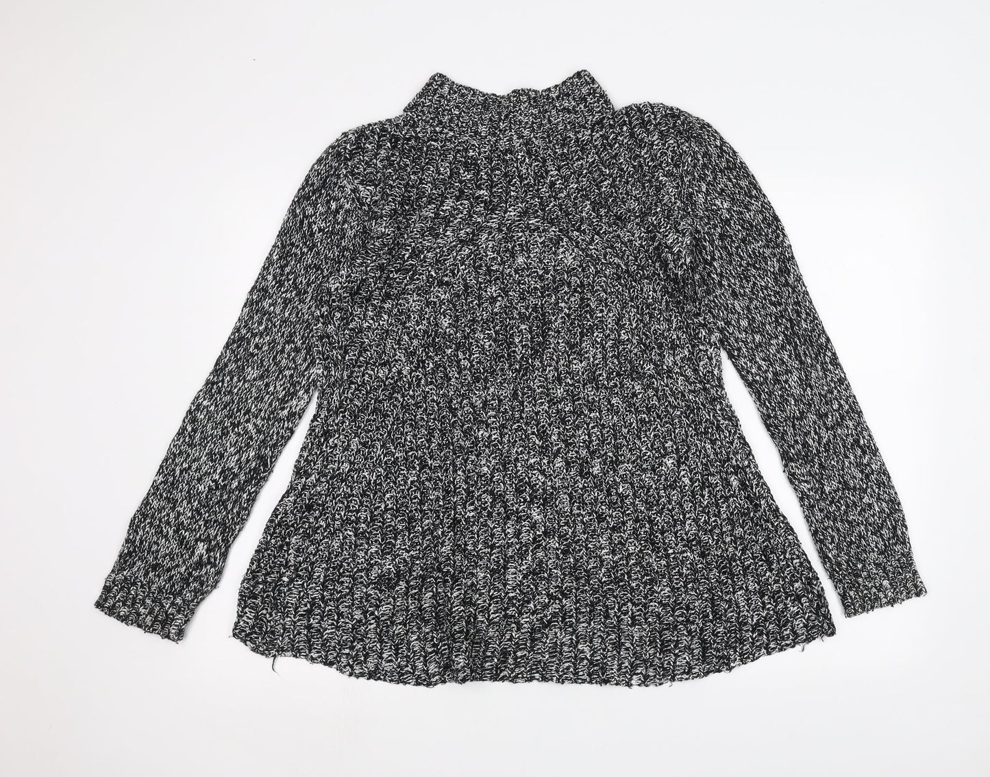 H&M Womens Black   Pullover Jumper Size S