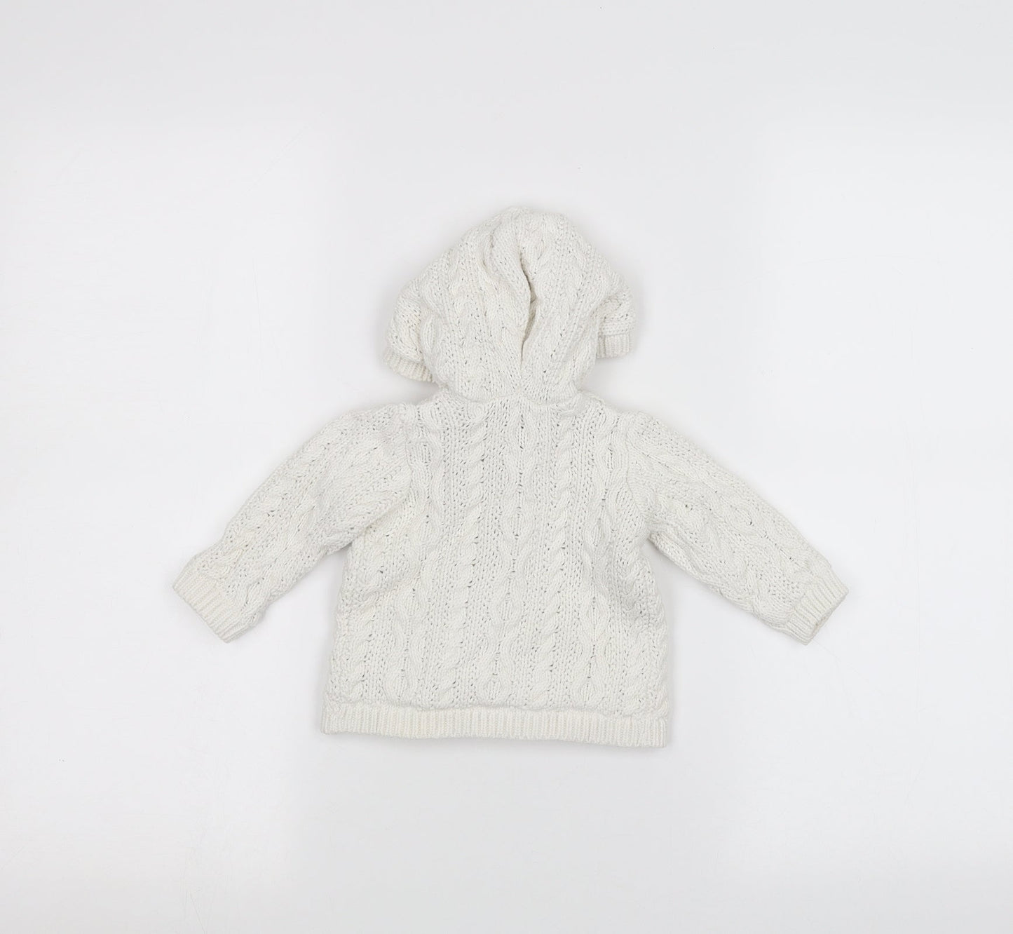 TU Baby White   Jacket  Size 3-6 Months