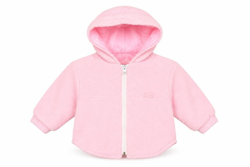 Front view of Preworn Baby Pink Jacket, size 12, Months