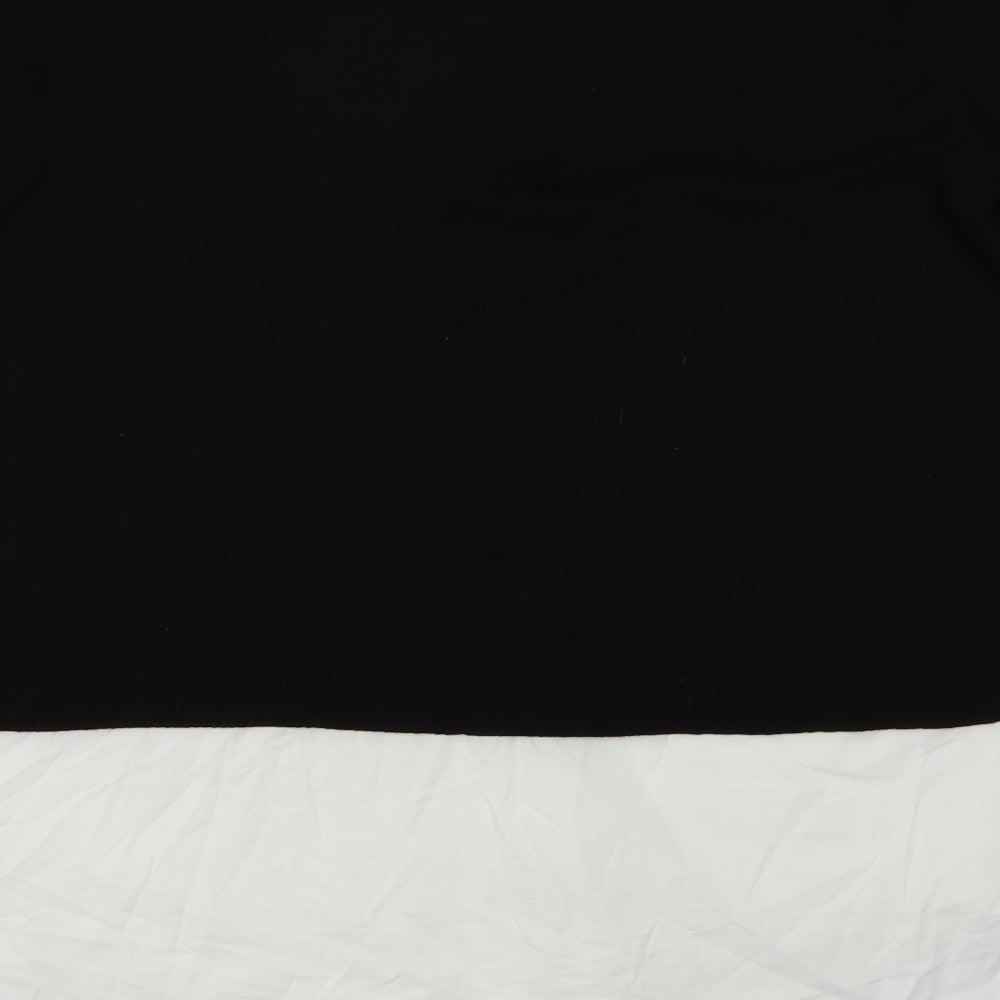 H&M Womens Black   Pullover Jumper Size M
