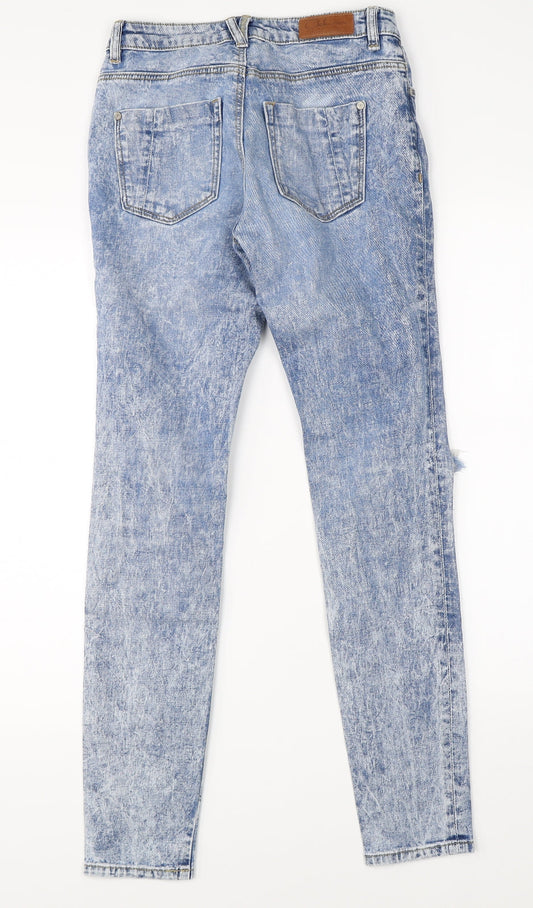 CKH Womens Blue  Denim Skinny Jeans Size 8 L29 in
