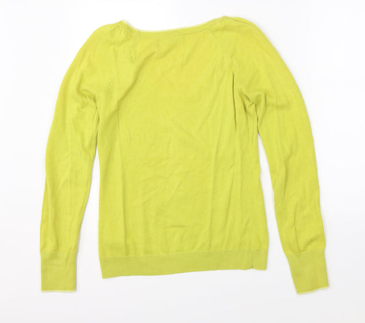 Espirit Womens Yellow   Pullover Jumper Size S