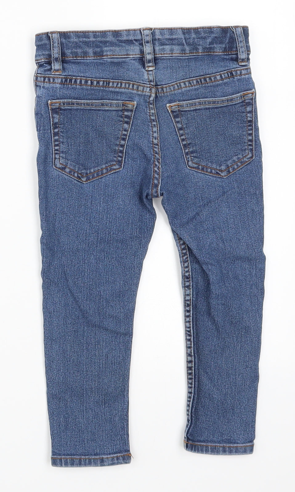 H&M Girls Blue  Denim Skinny Jeans Size 3 Years