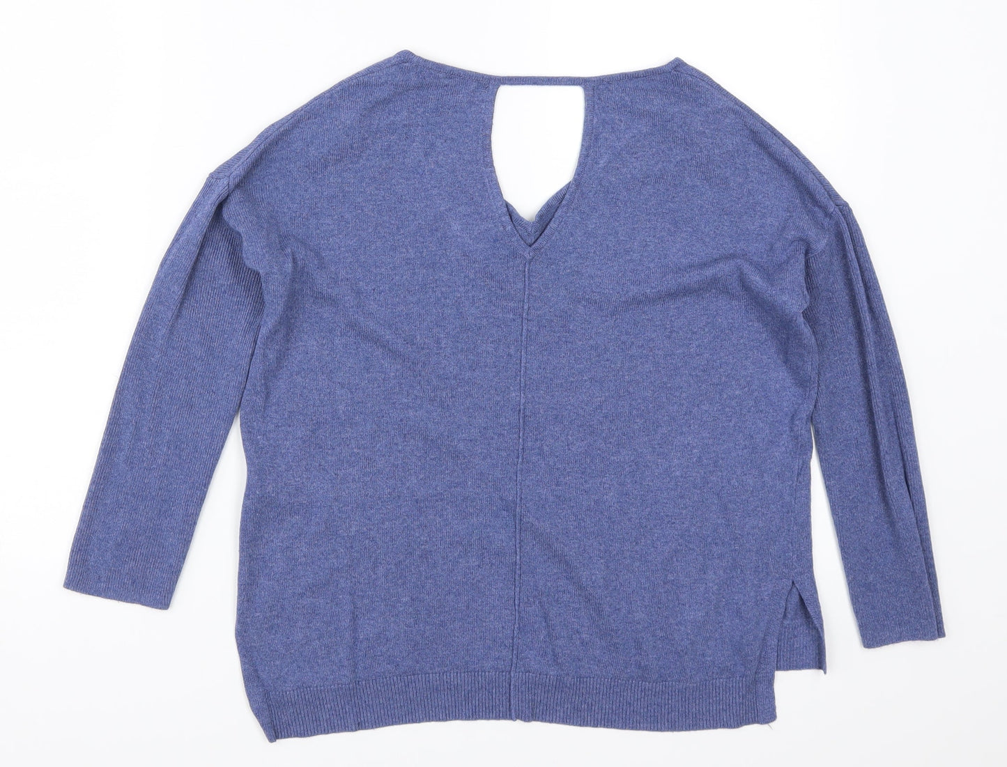 Marks and Spencer Womens Blue   Pullover Jumper Size 8