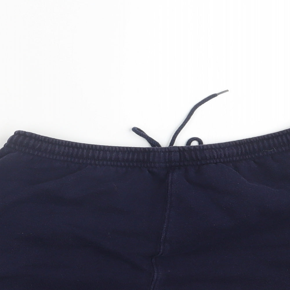 Definitions Womens Blue   Boyfriend Shorts Size 10