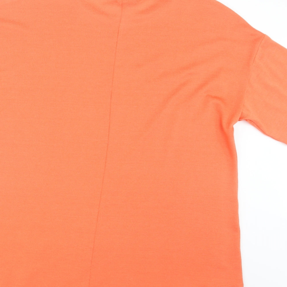 George Womens Orange   Pullover Jumper Size 16
