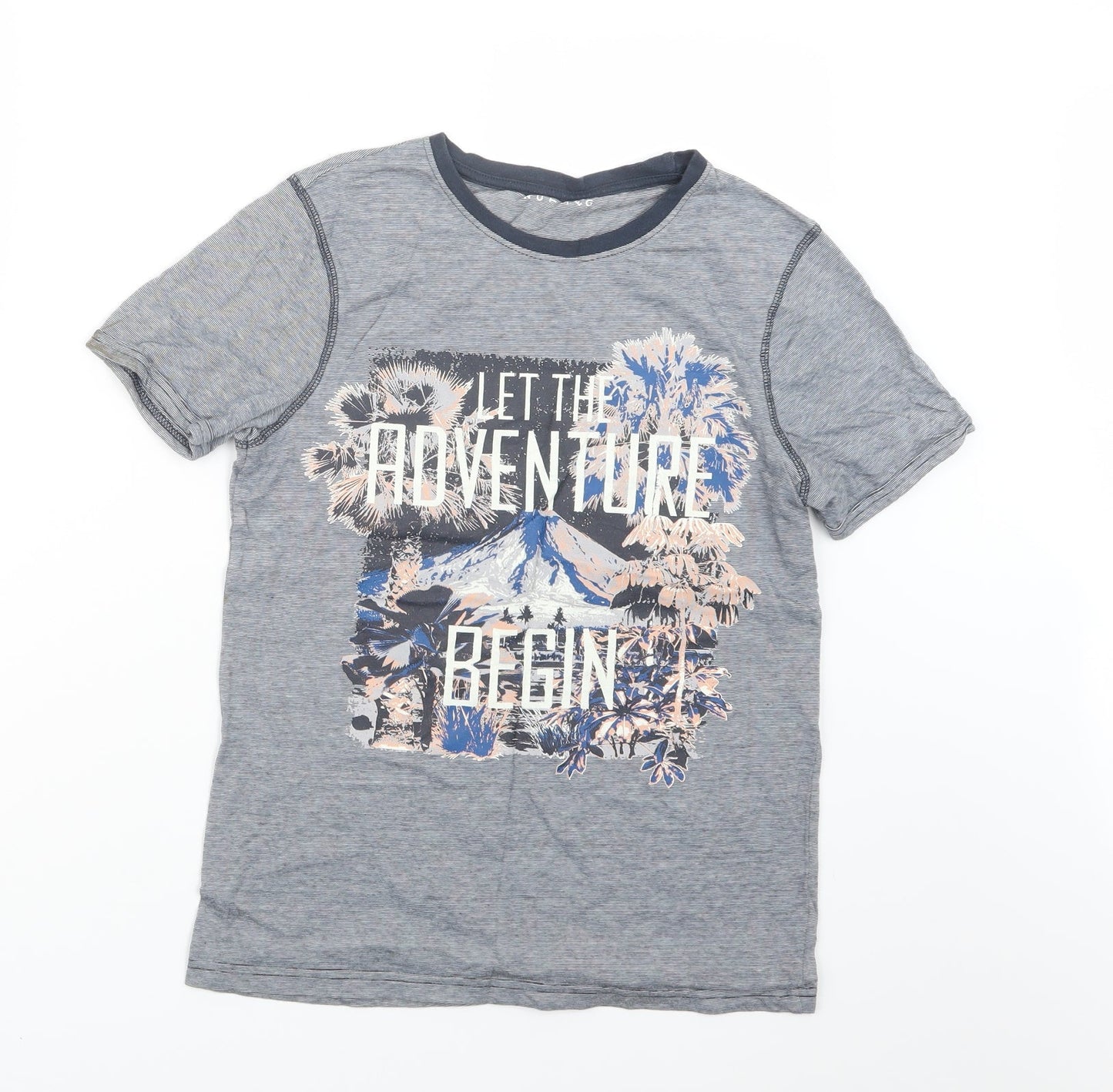 Nutmeg Girls Blue   Basic T-Shirt Size 13-14 Years