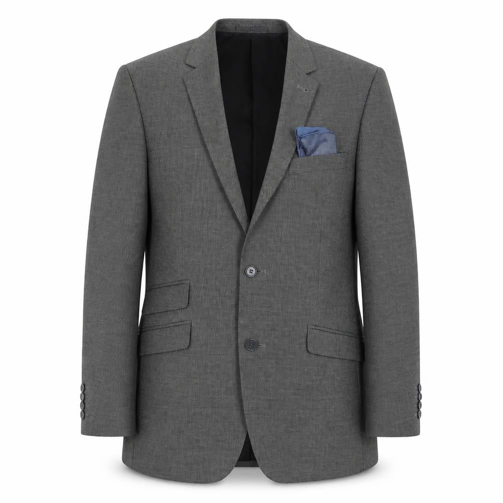 BB Mens Grey   Jacket Suit Jacket Size M