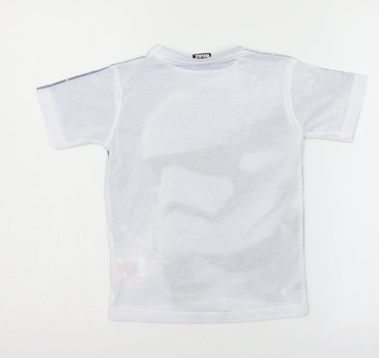 Urban 65 Outlaws Boys Blue Geometric Jersey Basic T-Shirt Size 5-6 Years