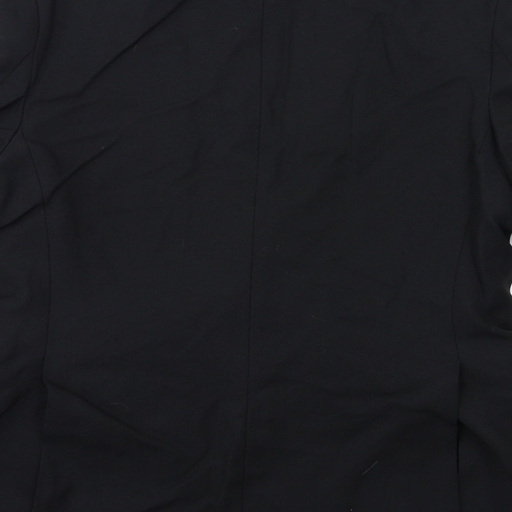 Preworn Mens Black   Jacket Suit Jacket Size 40