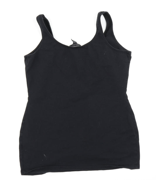 New Look Womens Black   Basic Tank Size 10