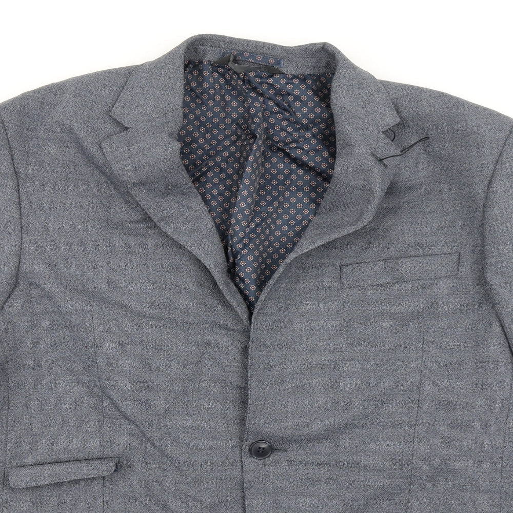 M&S Mens Blue   Jacket Blazer Size 42