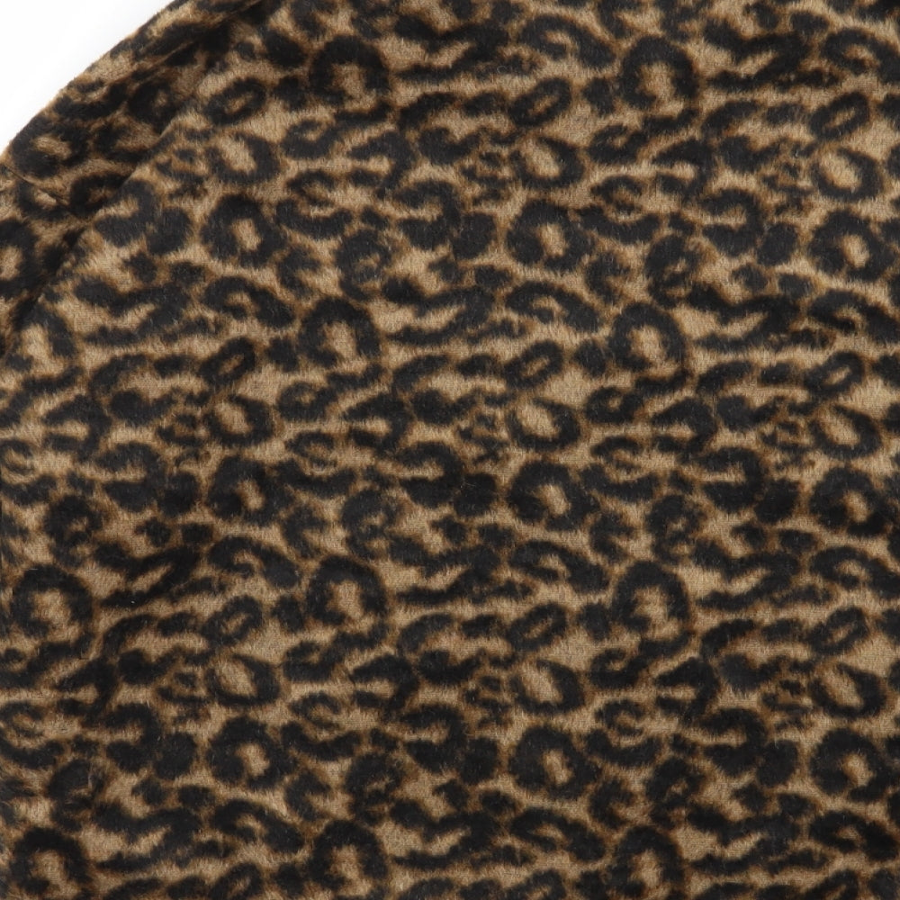 white icy Womens Multicoloured Animal Print  Jacket  Size S