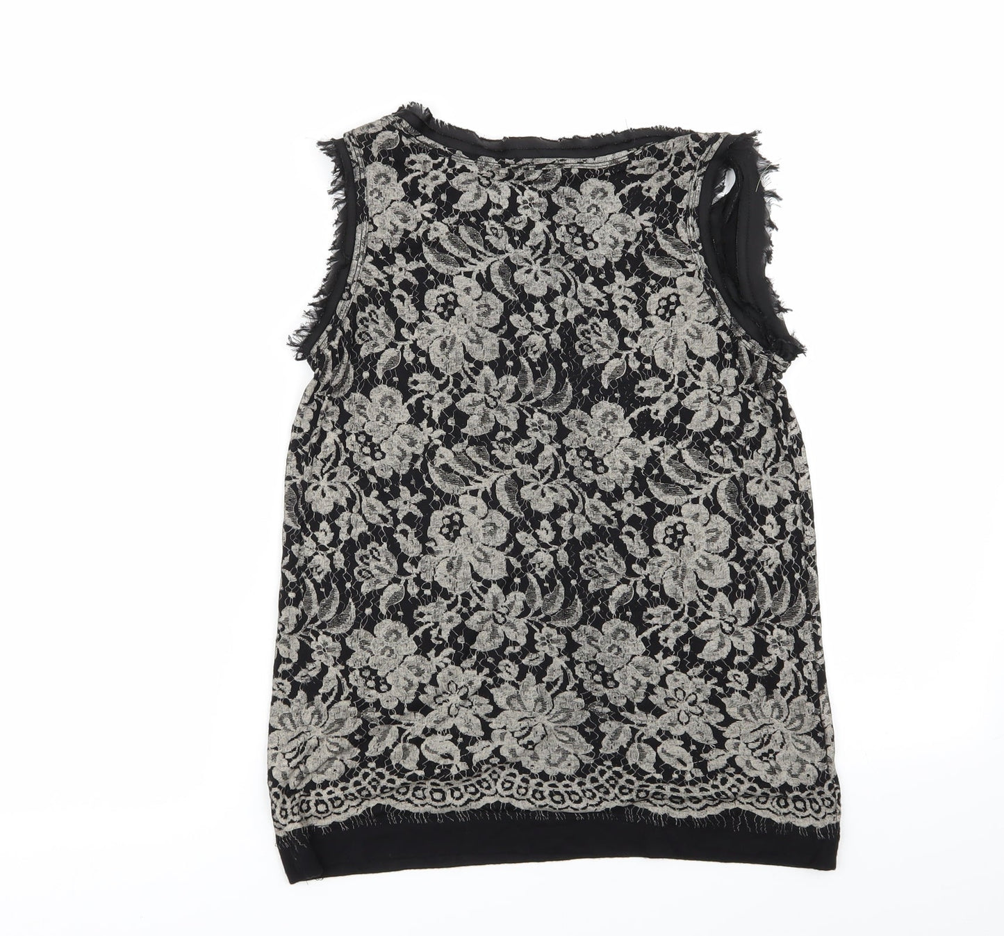 MNG Womens Multicoloured Floral  Basic Tank Size XS