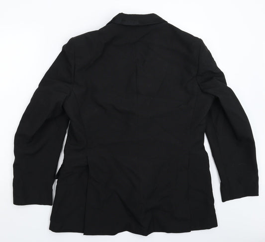 Sumrie Mens Black   Jacket Suit Jacket Size 40