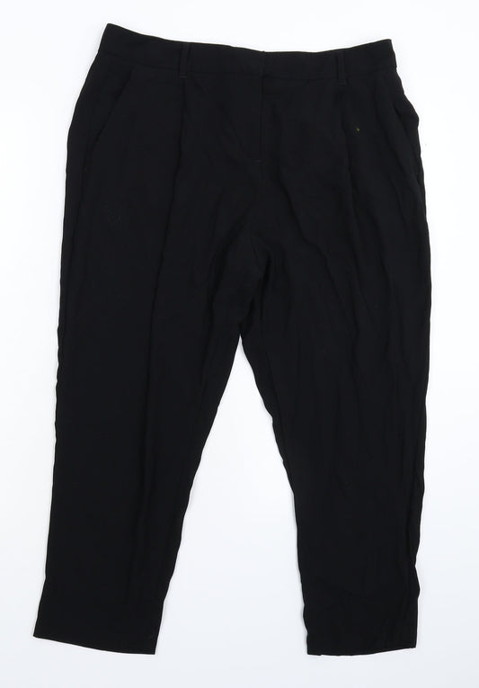 NEXT Womens Black   Dress Pants Trousers Size 12 L22 in