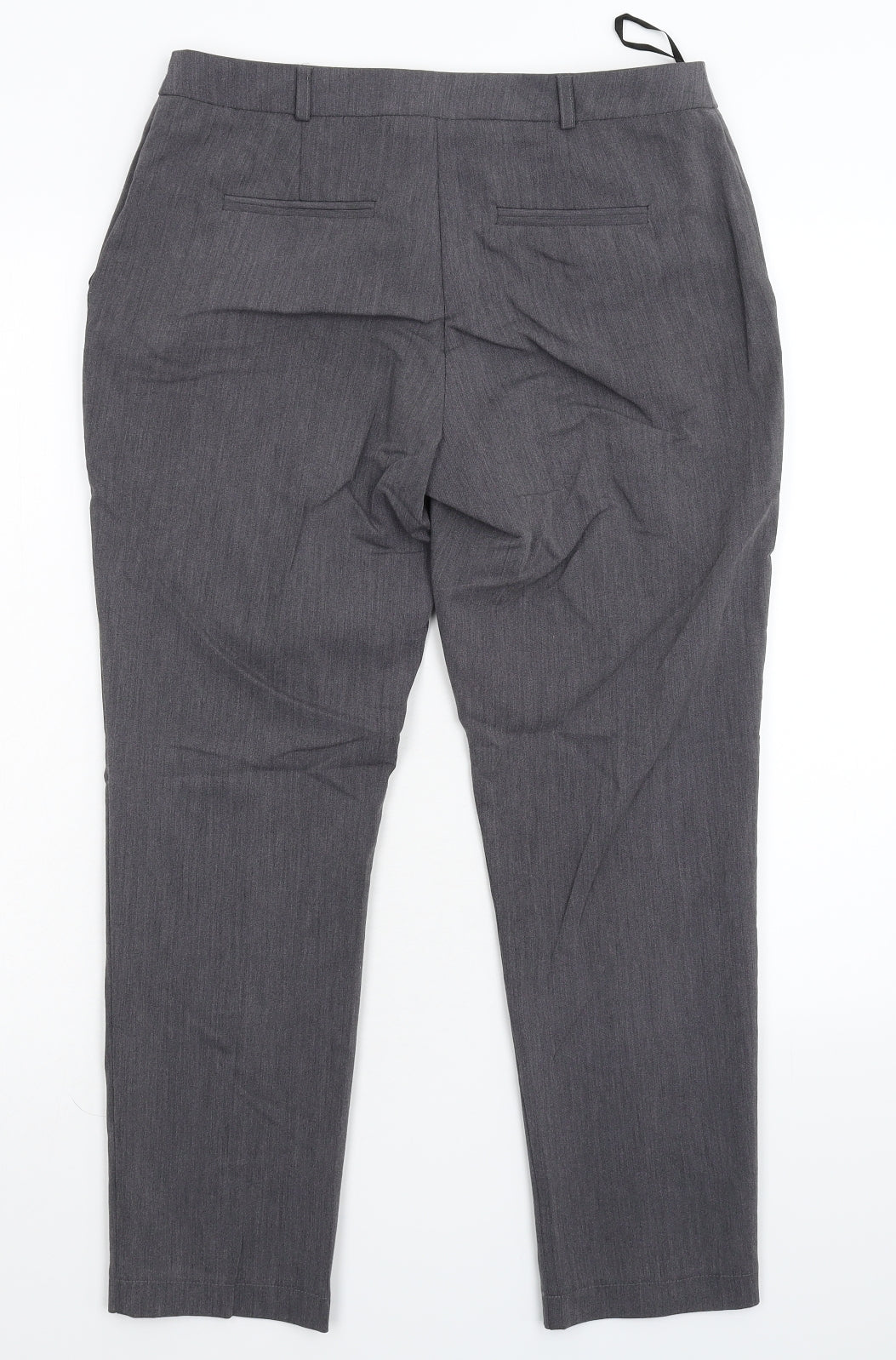 Topshop Womens Grey   Dress Pants Trousers Size 10 L25 in