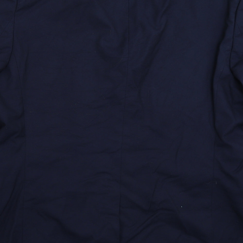 Topman Mens Blue   Jacket Suit Jacket Size 42