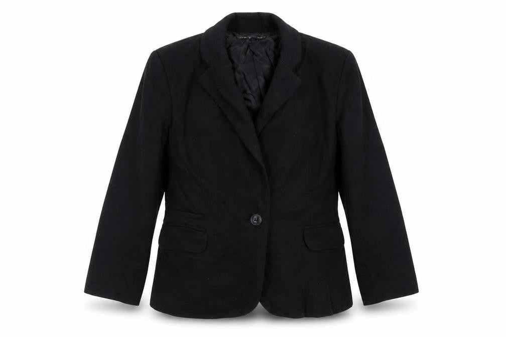 New Look Womens Black   Jacket Blazer Size 14