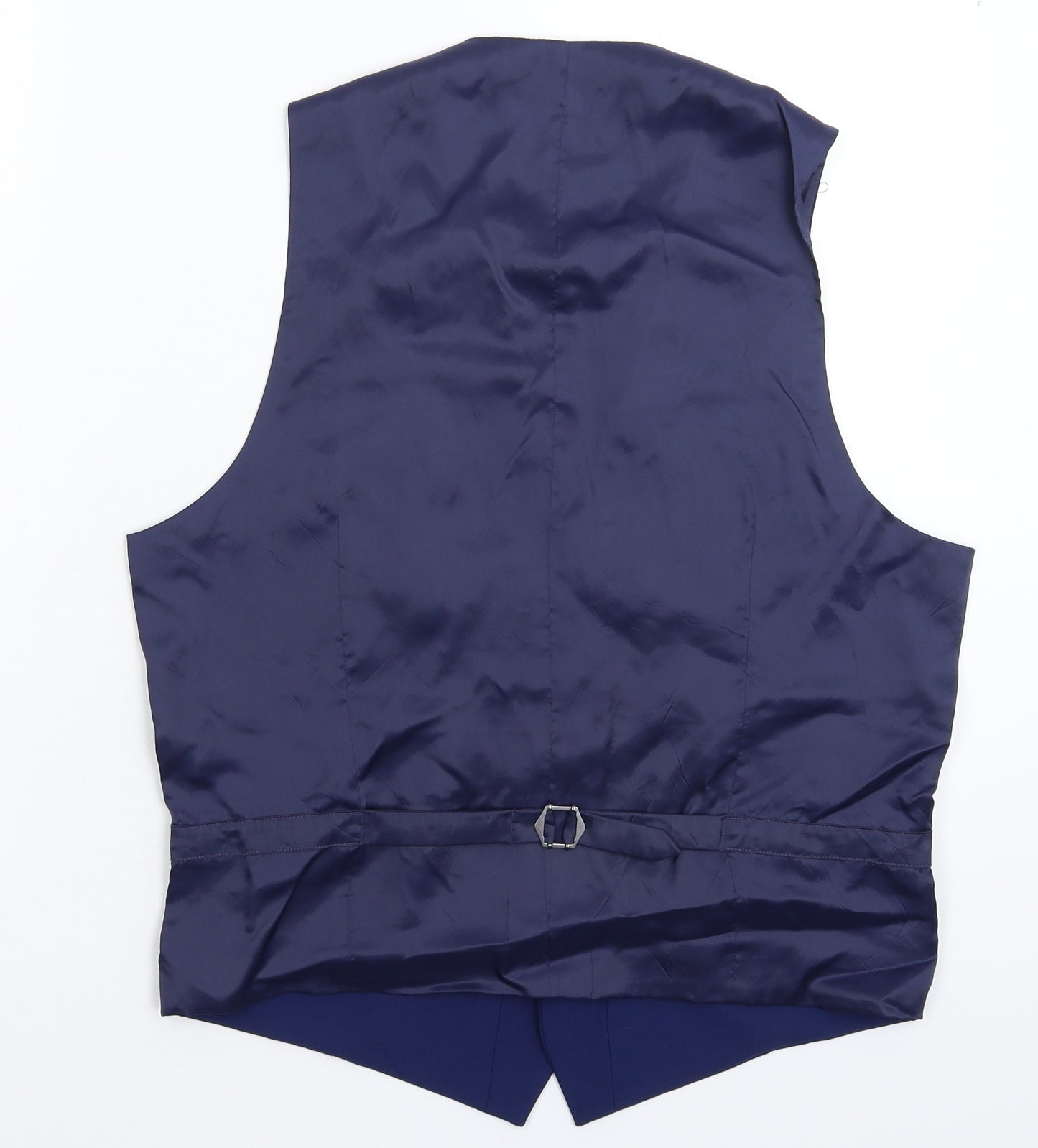 Marks and Spencer Mens Blue   Jacket Suit Waistcoat Size M