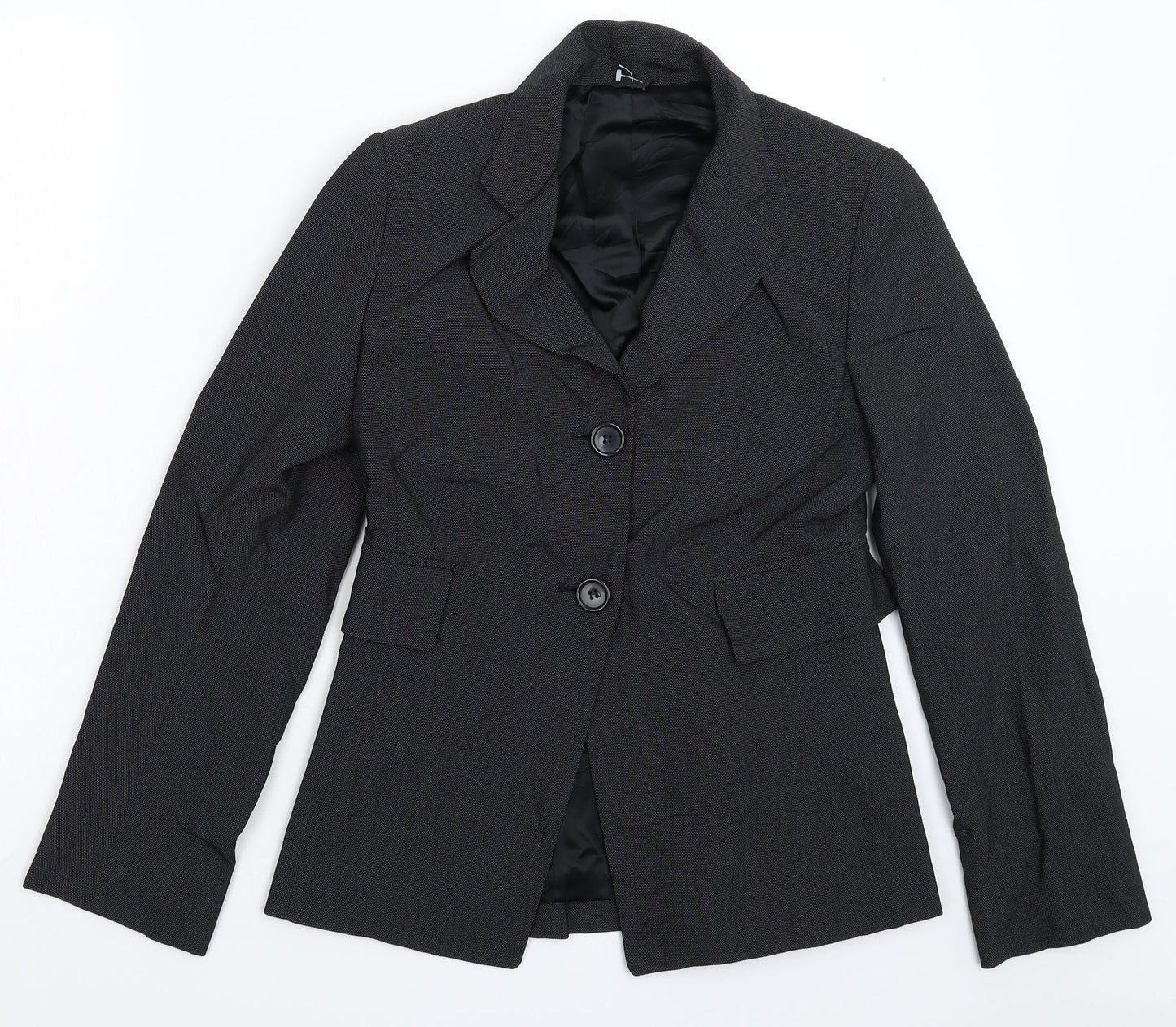 Preworn Womens Black   Jacket Suit Jacket Size 10