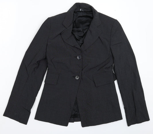 Preworn Womens Black   Jacket Suit Jacket Size 10