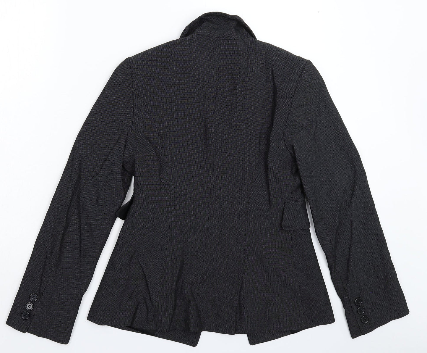 Preworn Womens Black   Jacket Suit Jacket Size 10