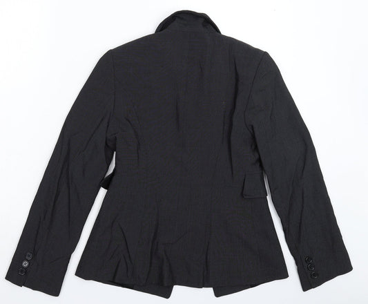 Preworn Womens Black   Jacket Suit Jacket Size 10