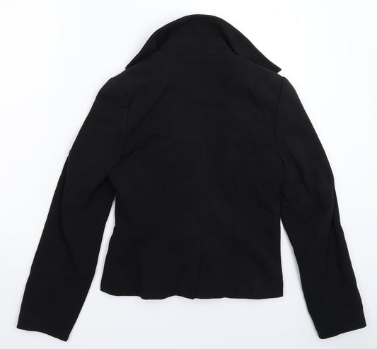 Papaya Womens Black   Jacket Blazer Size 10