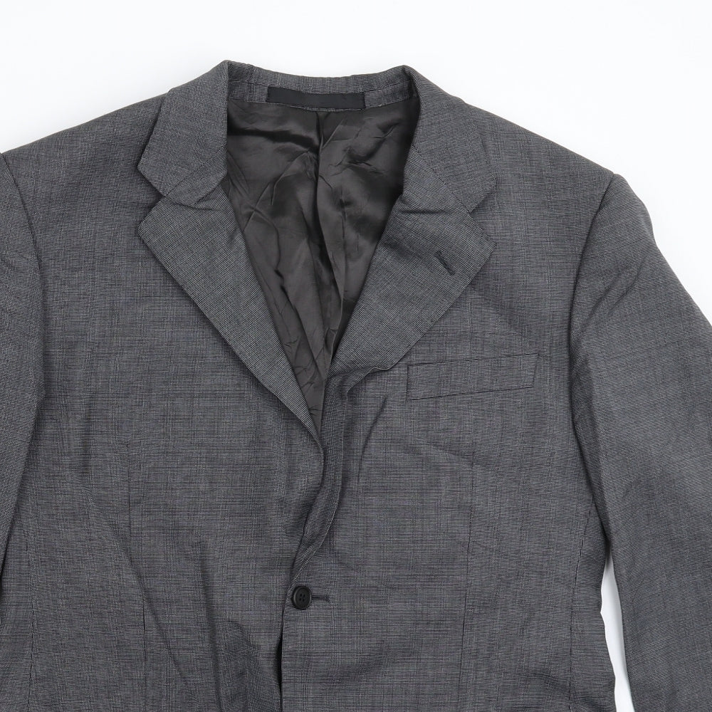 Marks and Spencer Mens Grey   Jacket Suit Jacket Size 40