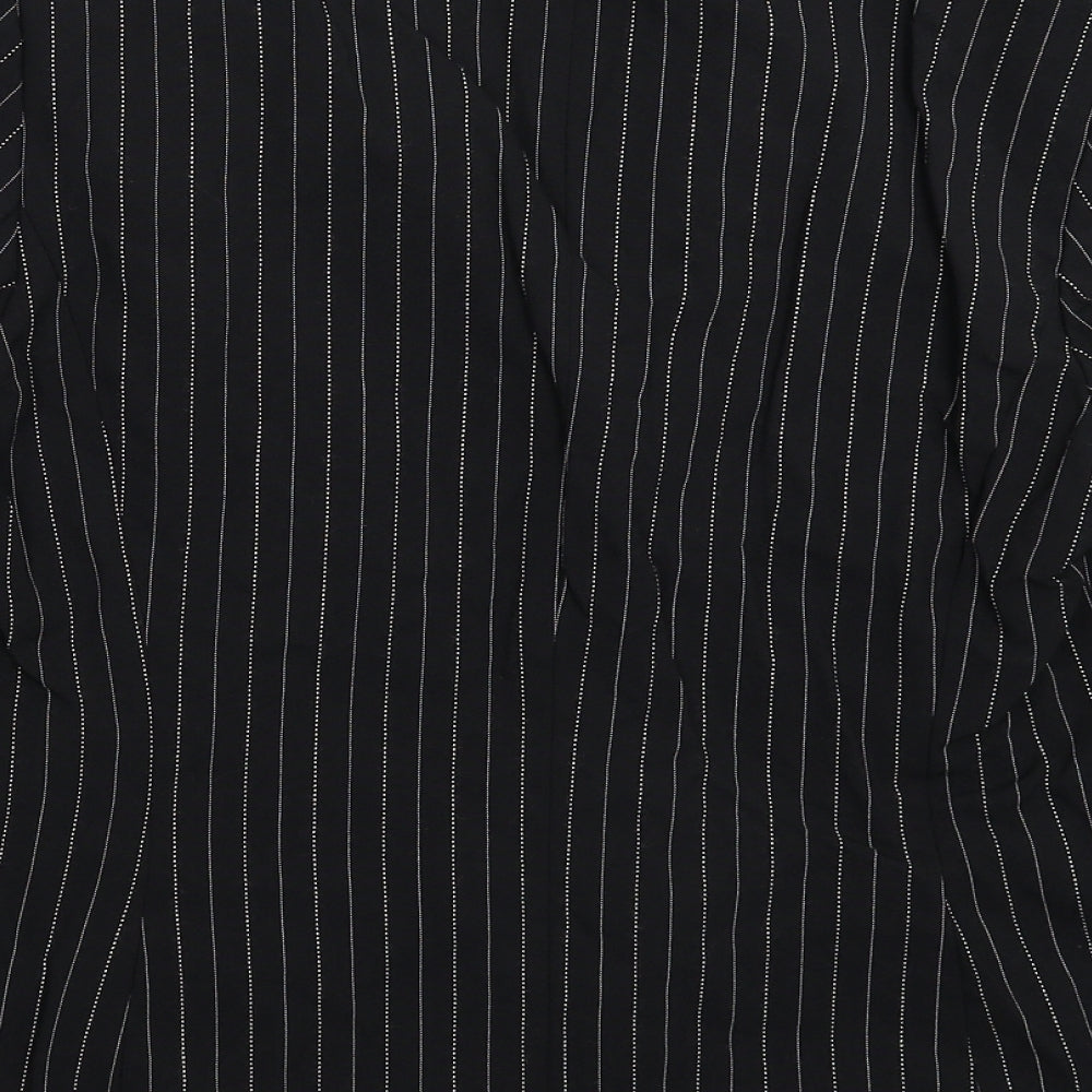 For Women Womens Black Striped  Jacket Blazer Size 12
