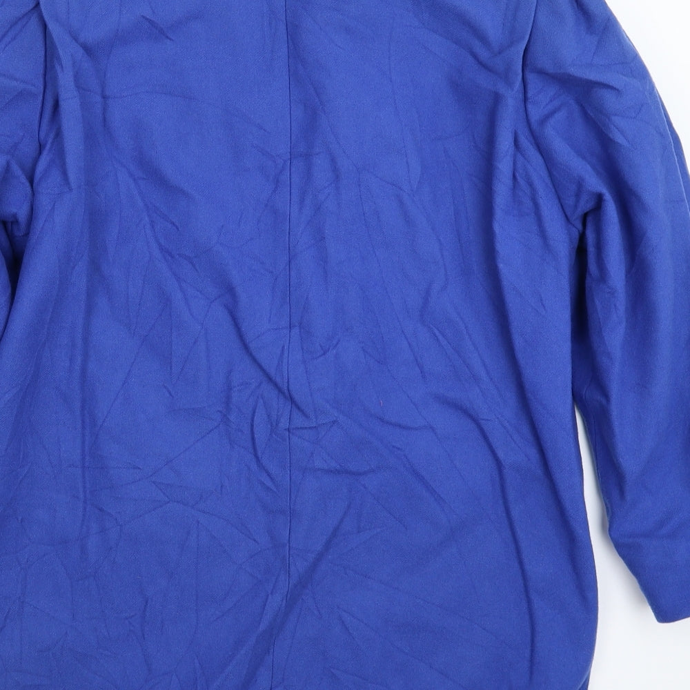 EX Womens Blue   Jacket Suit Jacket Size 10
