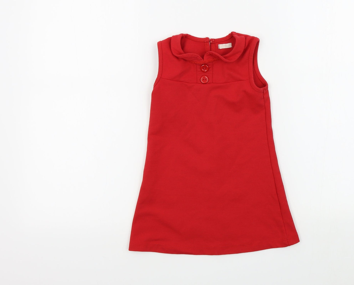 BHS Girls Red   A-Line  Size 2-3 Years