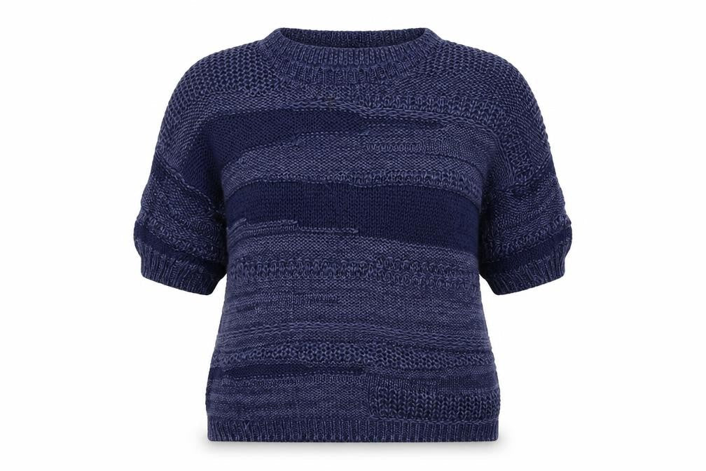 Dorothy Perkins Womens Blue Striped  Pullover Jumper Size 14